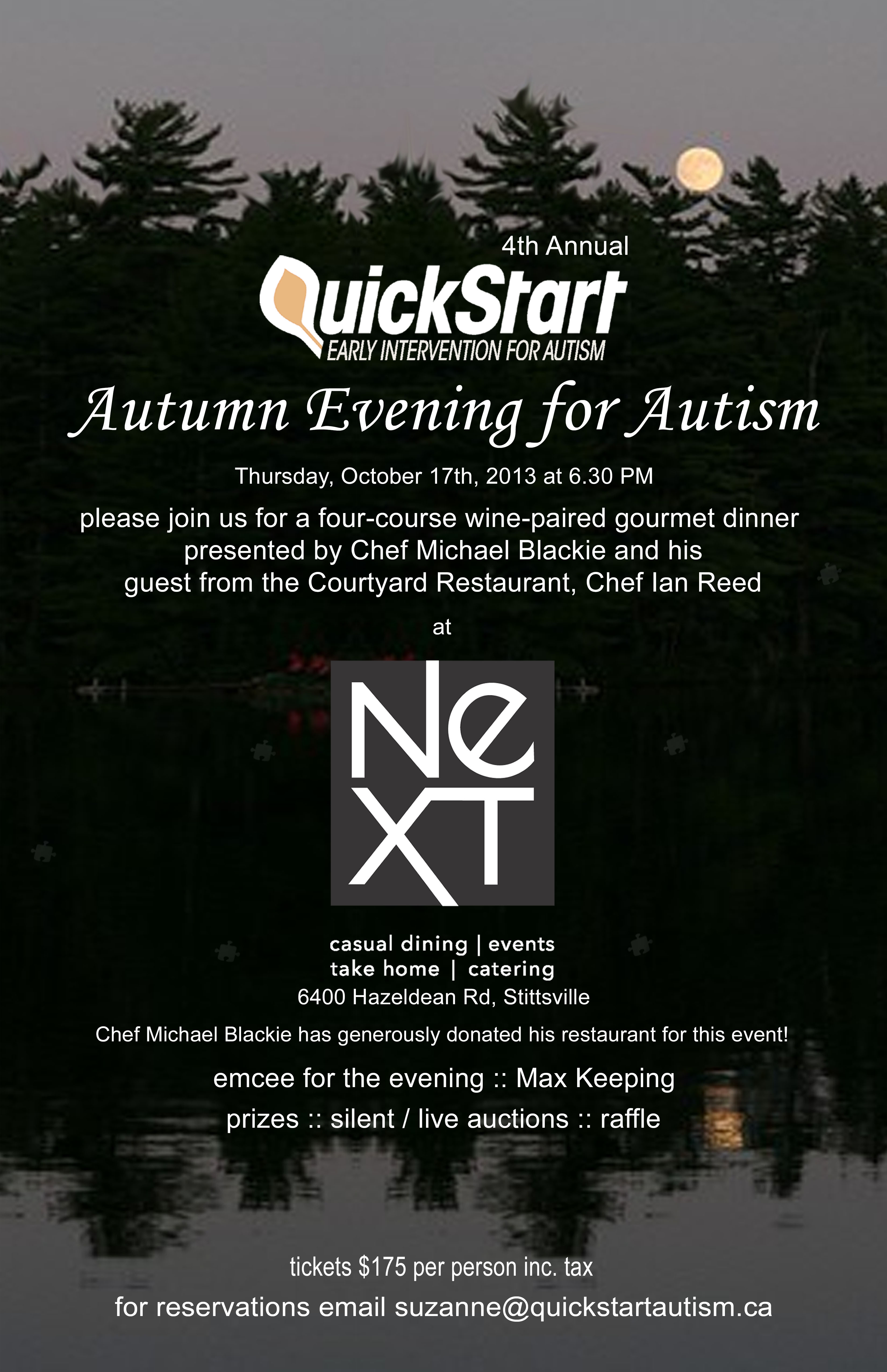 Autumn Evening for Autism NEXT